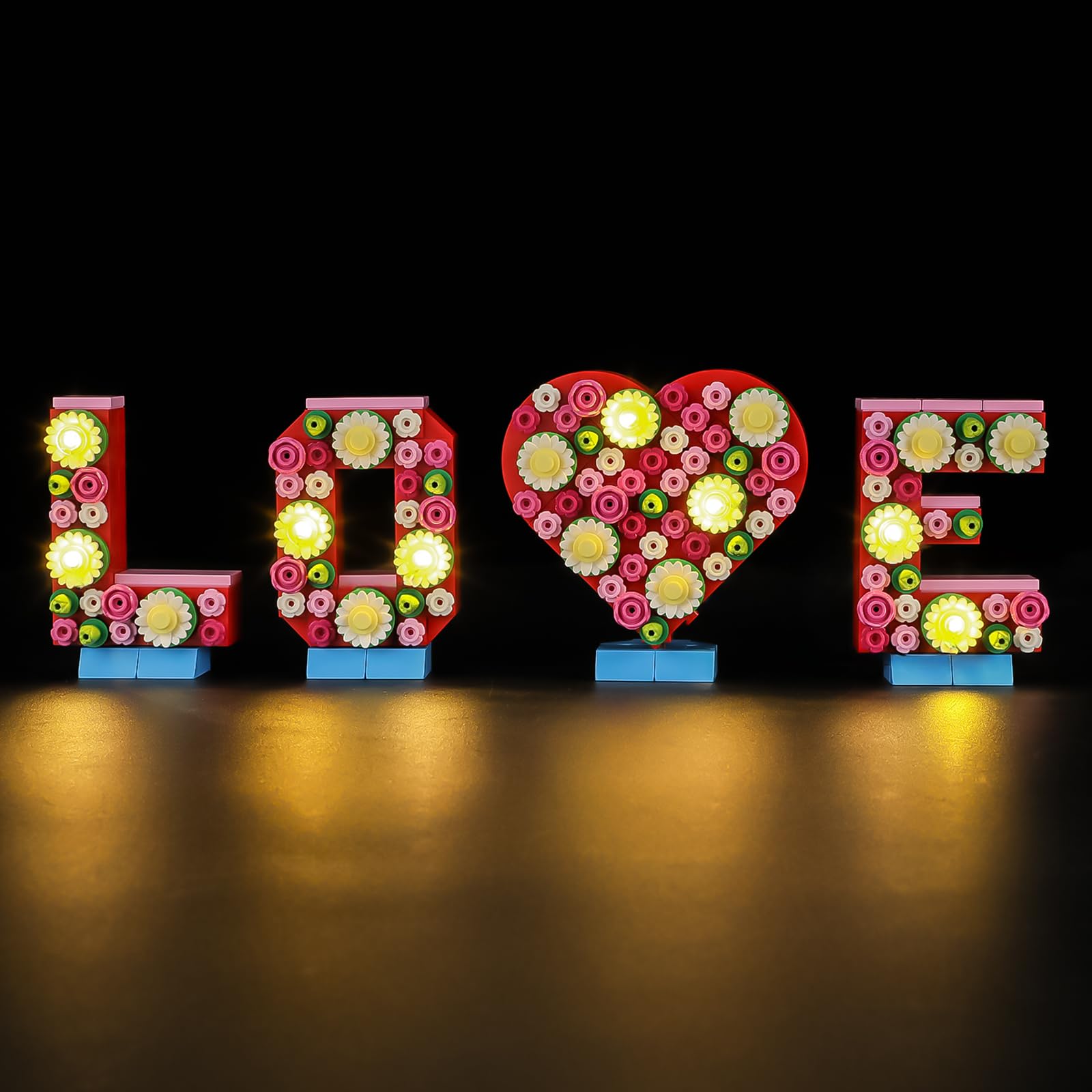LIGHTAILING Led Light for Lego-40867 Love Letters - Easy Install, Hidden Wiring, Home Decor & Gift-Ready (Model Not Included)