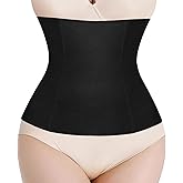 HappyJamJams Womens' Waist Trainer Postpartum Shapewear Girdles Waist Cincher Slim Body Shaper