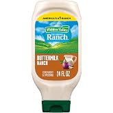 Hidden Valley Buttermilk Ranch Condiment and Dressing, Easy Squeeze Bottle, 24 Fl Oz (Package May Vary)