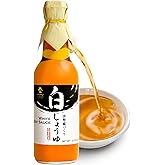 YAMASAN KYOTO UJI Soy Sauce White Naturally & Traditionally Brewed, Artisanal Handworks, From Japanese Small Brewery of 100 Y