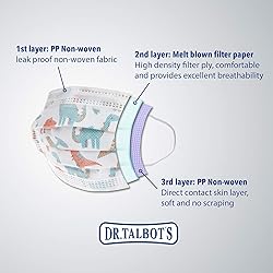 Dr. Talbot's Disposable Protective Face Masks for
