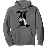 Death Note Old English L Anime Pullover Hoodie