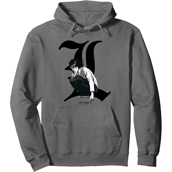 Amazon.com: Ripple Junction Death Note L Chest Logo Ryuk