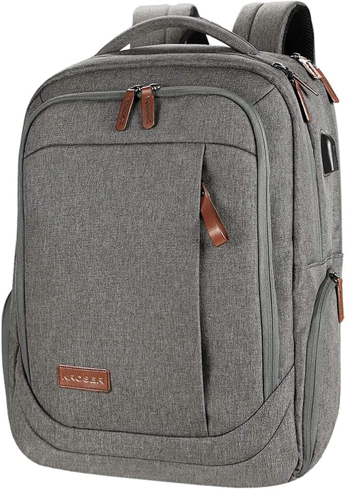 KROSER Laptop Backpack Computer Backpack 15.6 Inch Travel Business