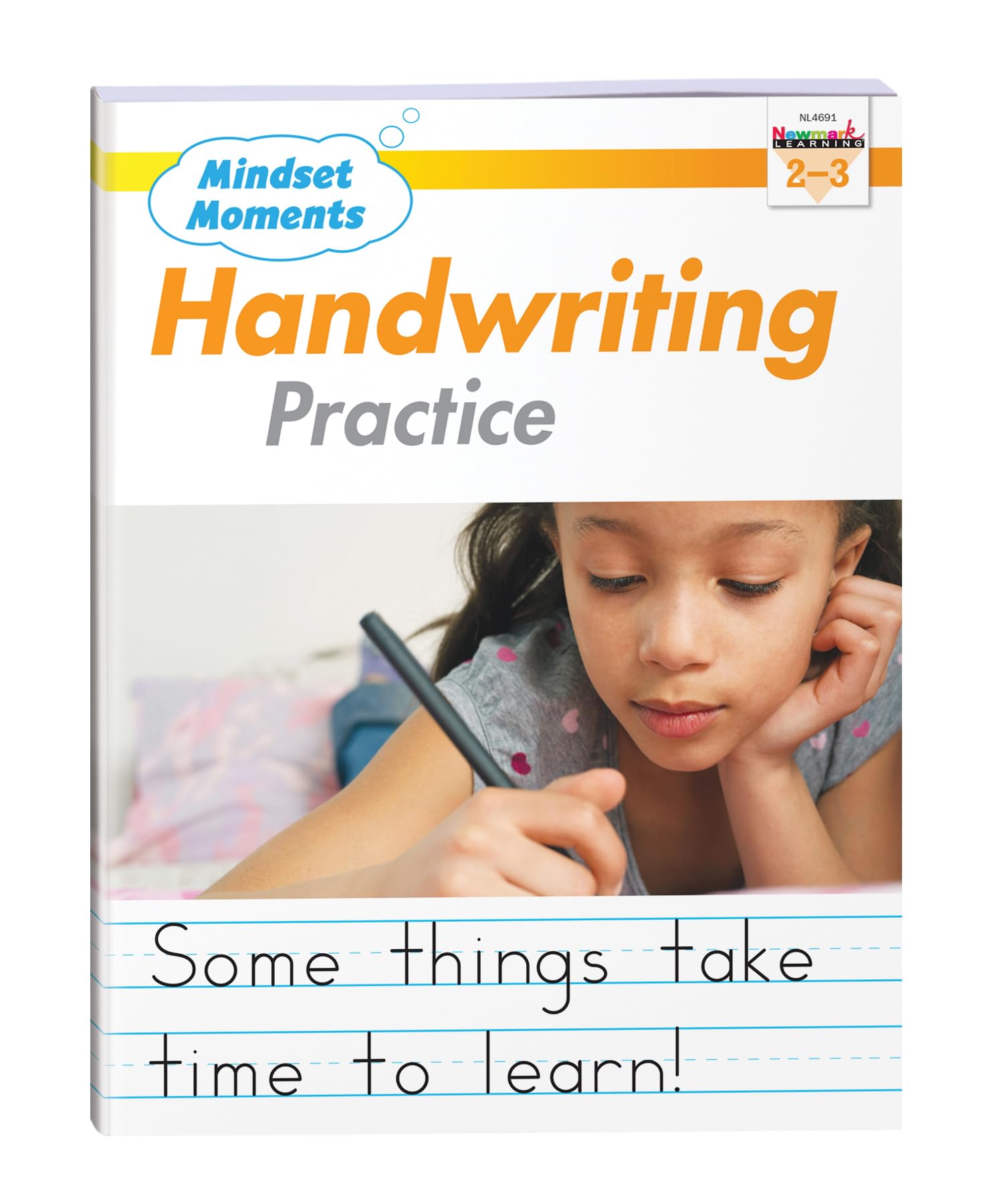 Mindset Moments: Manuscript Handwriting Practice Gr. 2-3 Reproducible
