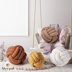 Uvvyui Knot Pillow Ball, Soft Home Decorative