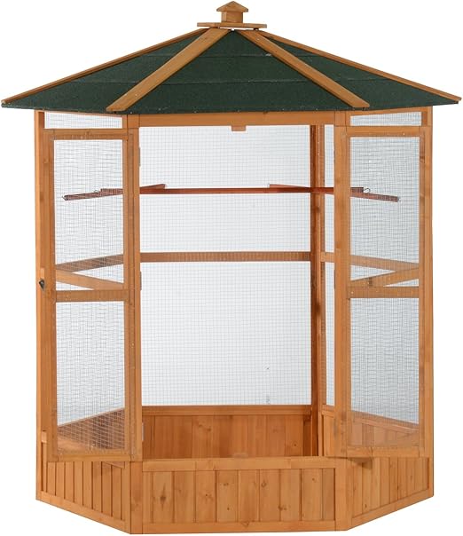 wooden bird aviaries for sale
