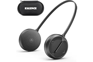 Wireless Bluetooth 6.0 Ski Helmet Speakers - 30H Playtime, Glove Friendly, HDR Sound, IPX5 Waterproof, Rechargeable Drop-in E
