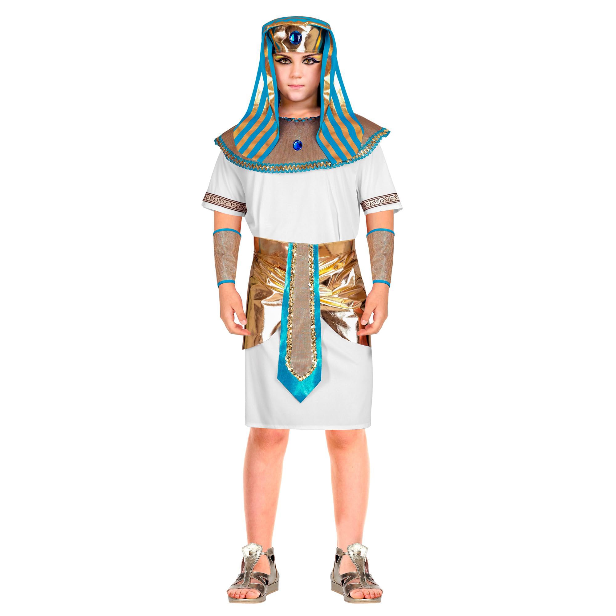 Widmann W MILANO Party Fashion - Children's Pharaoh Tutankhamun Egyptian Ruler Fancy Dress Costumes