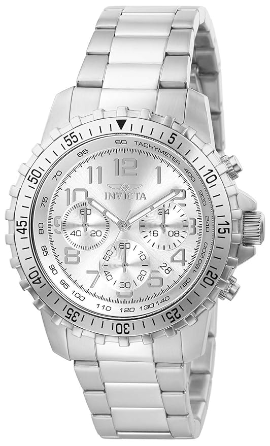 Buy Invicta Specialty Men's Wrist Watch Stainless Steel Quartz Silver