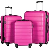 Merax Luggage Sets 3 Piece Suitcase Set