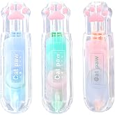 PANDENNER Correction Tape, Mini Retractable Correction Tape Pen | with Aesthetic Cute Cat Paw Applicator,for Back To School Office Supplies.