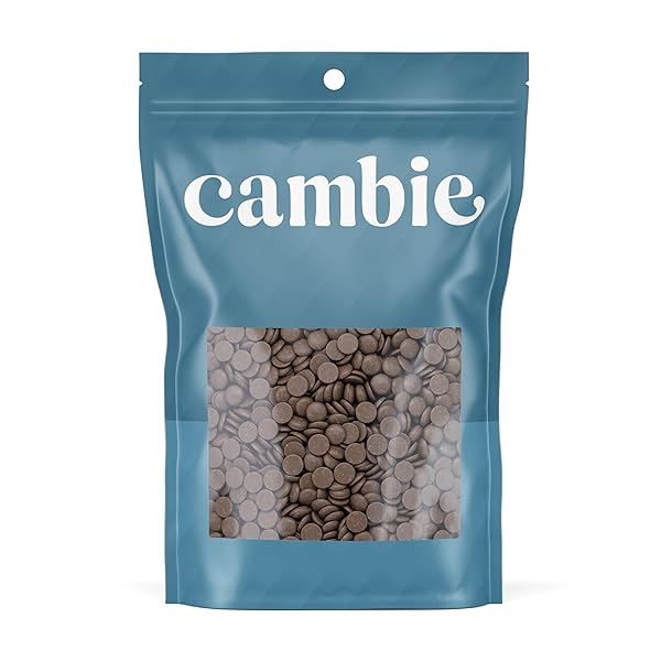 CAMBIE DARK CHOCOLATE COUVERTURE 54.5%, 1 POUND OF...