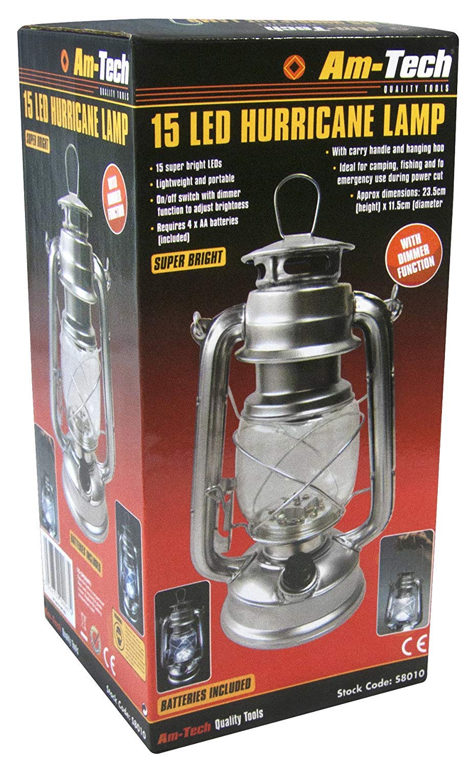 3X15LED Hurricane Lamp, MultiColour Amazon.co.uk DIY & Tools