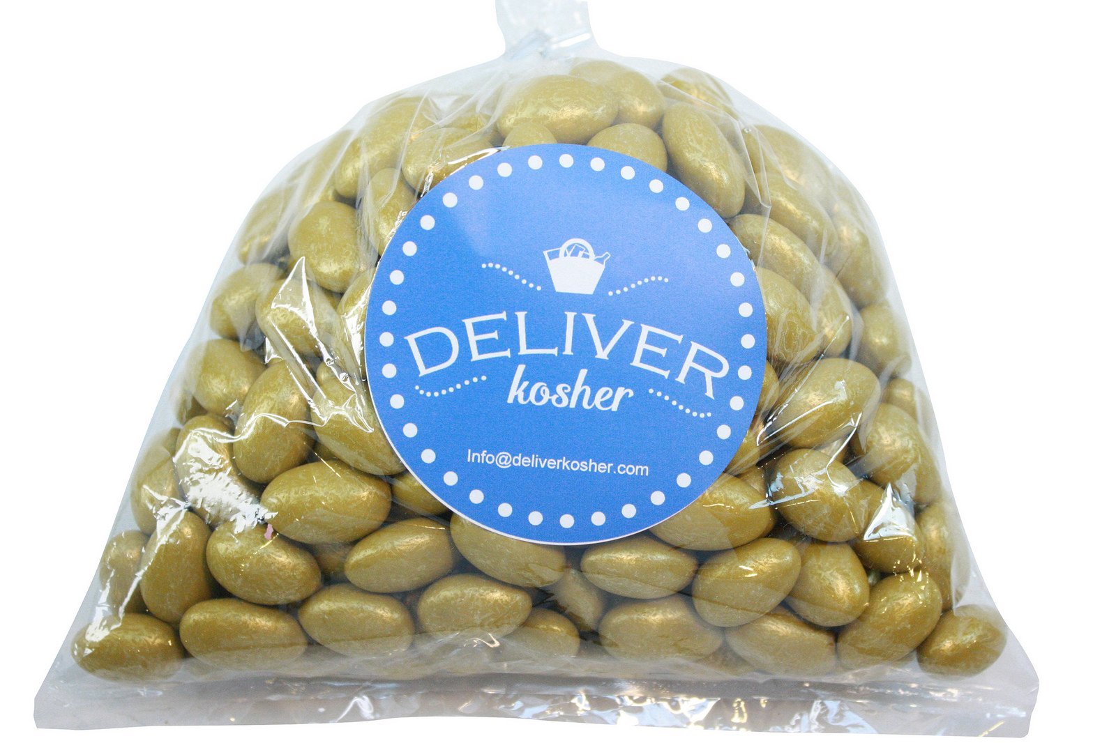 Deliver Kosher Bulk Candy Gold Jordan Almonds 1lb Bag Buy Online