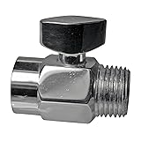 Westbrass 1/2" Shower Arm Volume Control Trickle