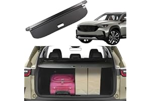 Cargo Cover for Mazda CX-50 2023 2024 2025 Accessories Rear Trunk Cover Rear Trunk Security Cover Shielding Shade, Black
