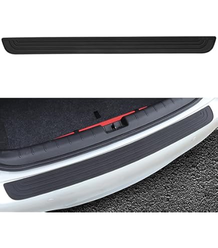 Protector De Parachoques Trasero De Automóvil, Antiarañazos, De Goma Abrasiva Protector De Umbral De Puerta De Maletero De 35 1 X 2 75 Pulgadas