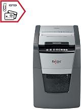 Rexel Optimum Auto Feed+ 100 Sheet Micro Cut Shredder P-5 Security 34 L Bin view 5