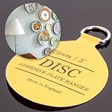 SISI UK 75mm Self-Adhesive Invisible Plate Hangers Wall Disc Holders Decor 5 view 2
