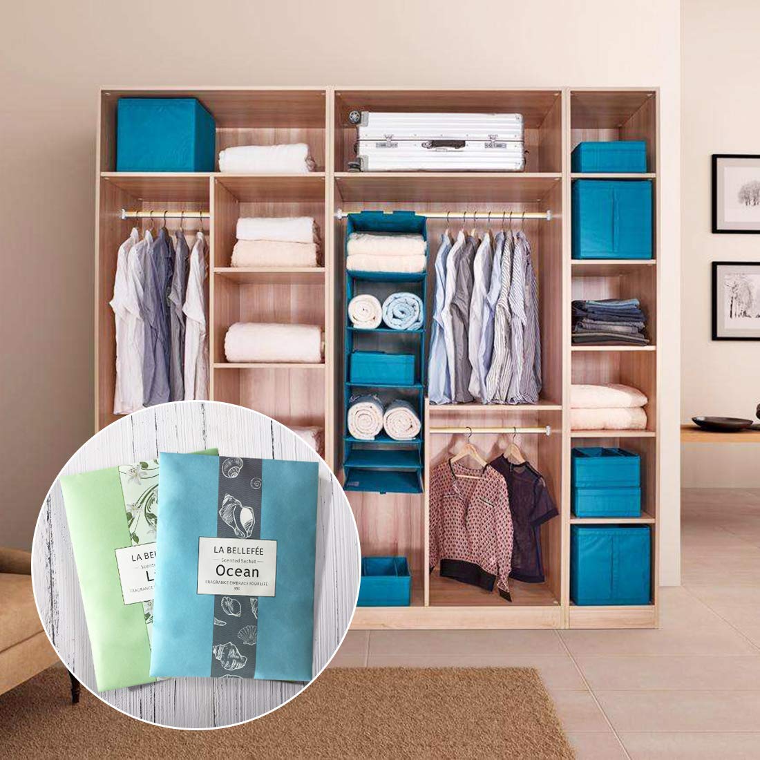 12 Pack Scented Sachets 5 Pack Drawer Liners Home Accessories La