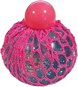 Tobar SQUISHY MESH GLITTER BALL 1pc Blue Pink Green Ottavino view 6