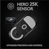 Logitech G PRO X Wireless Mouse HERO 25K Sensor 63g view 4