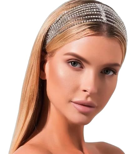 YERTTER Rhinestone Tassel Wedding Brides Women Iced Out  display picture 1