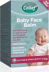 Colief Baby Face Balm Stick 100% Natural Shea Butter Rosehip Chamomile Coconut view 4