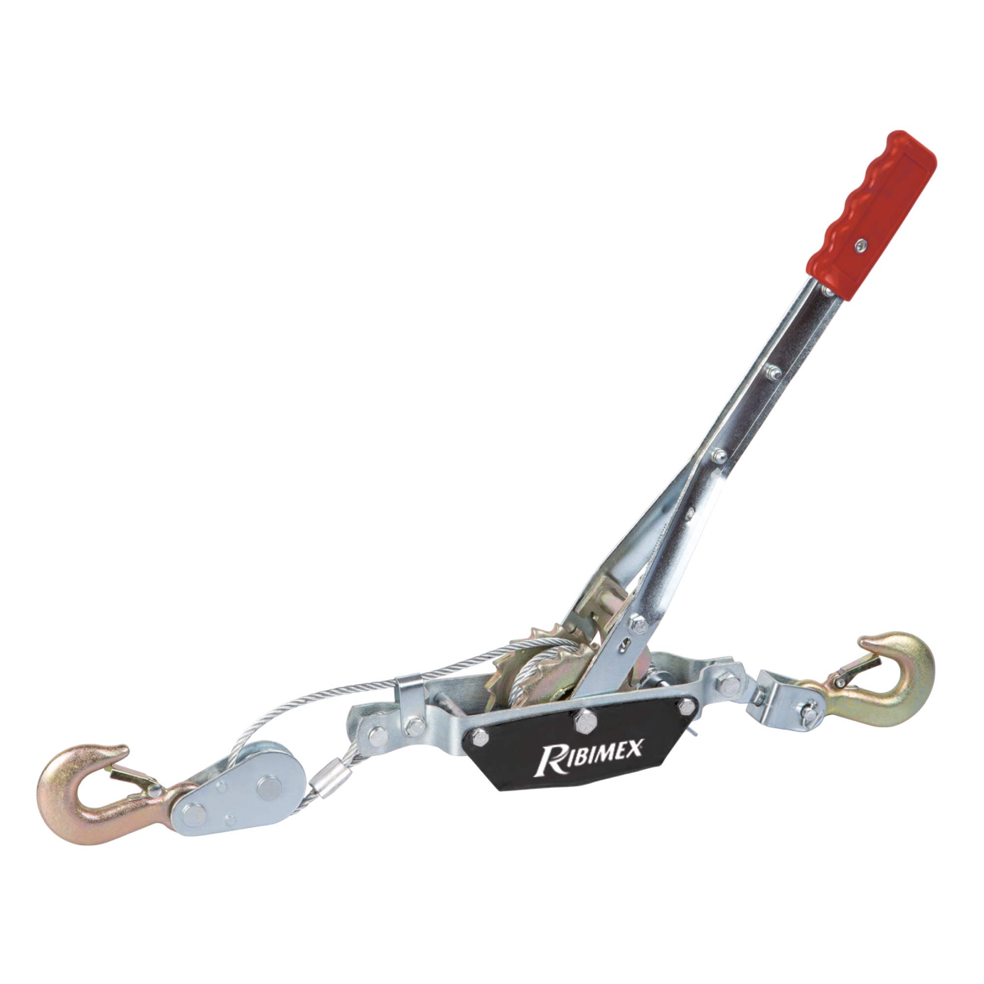 Ribitech 6562 Manual Horizontal Winch for up to 2 Tonnes Grey