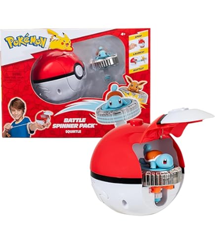 Pokémon PKW4398 Battle Spinner Pikachu Official Playset : Amazon
