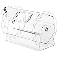 Midway Monsters Clear Acryclic Raffle Spinning Drum - Spinning Raffle Box for Balls, Chips, Tickets - Medium