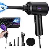 Goweto Electric Air Duster - Air Blower - Multi-Use Compressed Air Duster for Keyboard- Computer and PC - 5.74 oz Powerful Mo