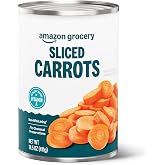 Amazon Grocery, Canned Sliced Carrots, 14.5 Oz