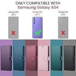 FLIPALM for Samsung Galaxy A54 5G Wallet Case with