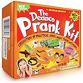 DEANCO Prank kit - 40 + Piece Set - Gags & Practical Joke Toys - Prank Stuff for April Fools - Ultimate Practical Jokes - Toy