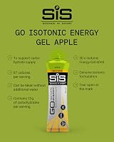 Science in Sport GO Isotonic Energy Gel Apple 60 ml Box of 30 Vegan view 2