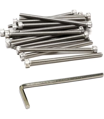 50 Dadi Esagonali Inossidabili Metrici M4 X 0.7 &ndash; Fastenere, Confezione Da 50