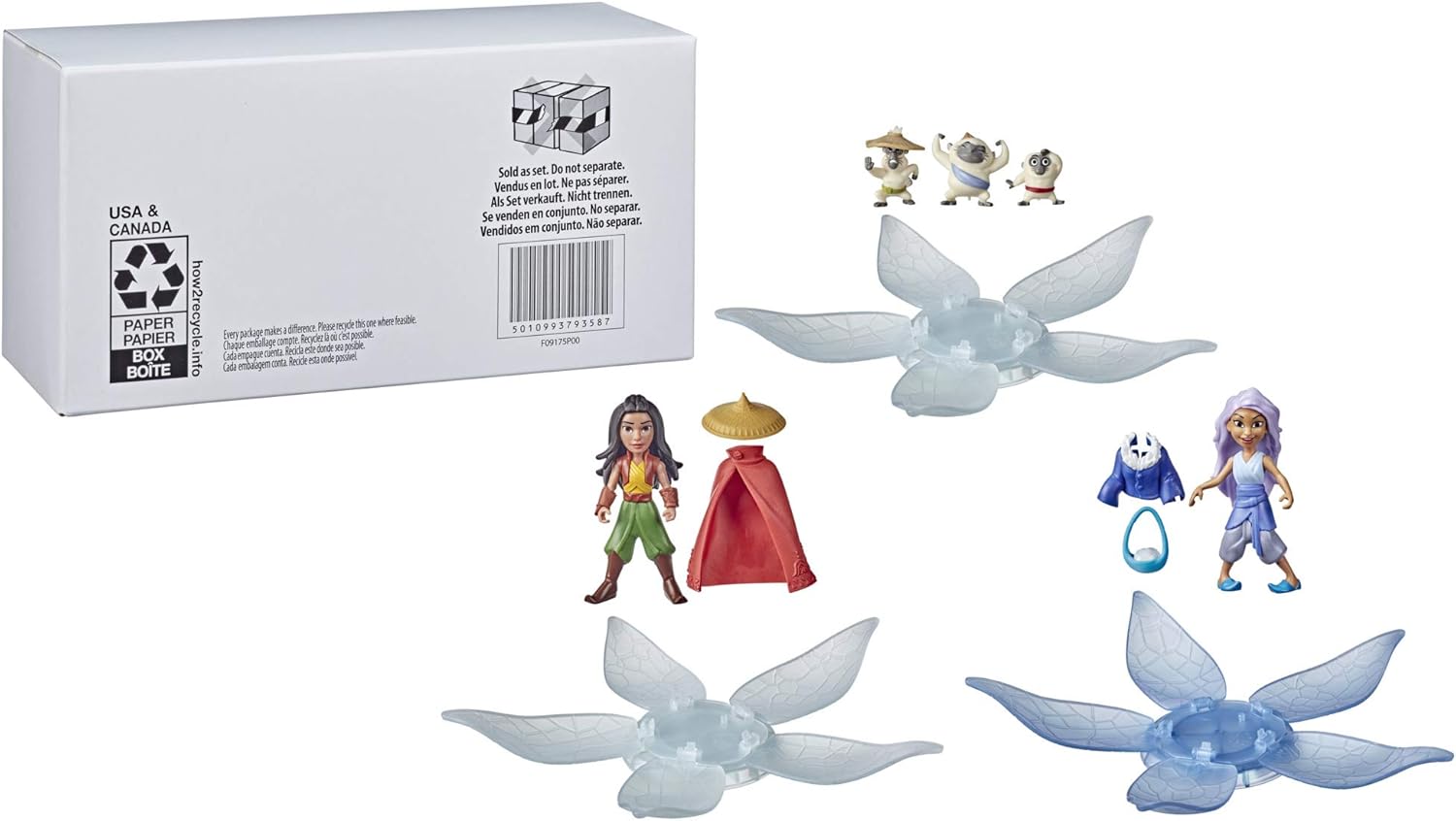 Disney Raya and the Last Dragon Surprise Blind Box 3-Pack, 3 Dolls and 6 Accessories, Toy for Kids 3 and Up - Image 3