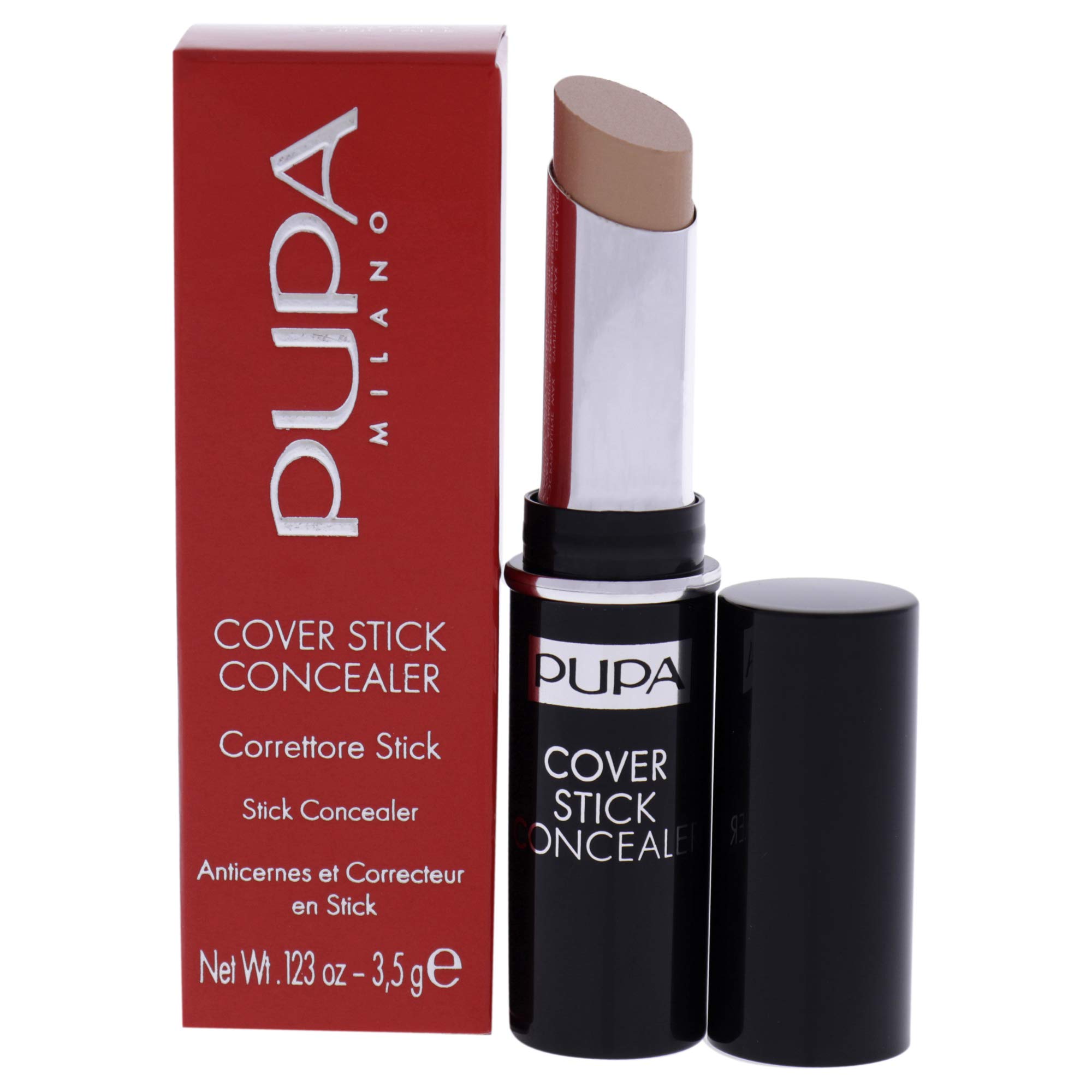 Pupa Cover Stick Concealer, N. 003 Dark Beige, 3.5 gr