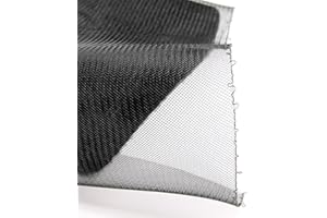 BIAS BESPOKE 25 Yards of Hard Horsehair Braid with Gathering Thread, 8" Wide, Black