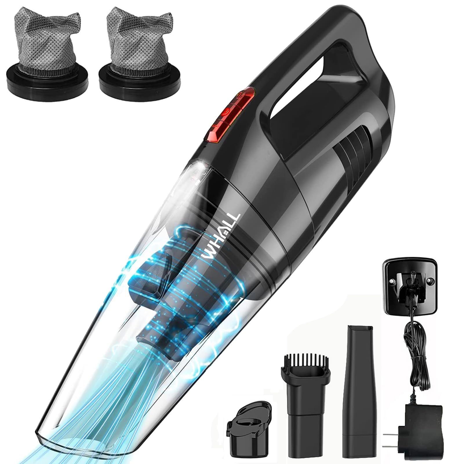 thumbnail image 2 of Handheld Vacuum Cleaner Cordless For Pet Hair Home Car Office Cleaning Rechargea 2 of 12