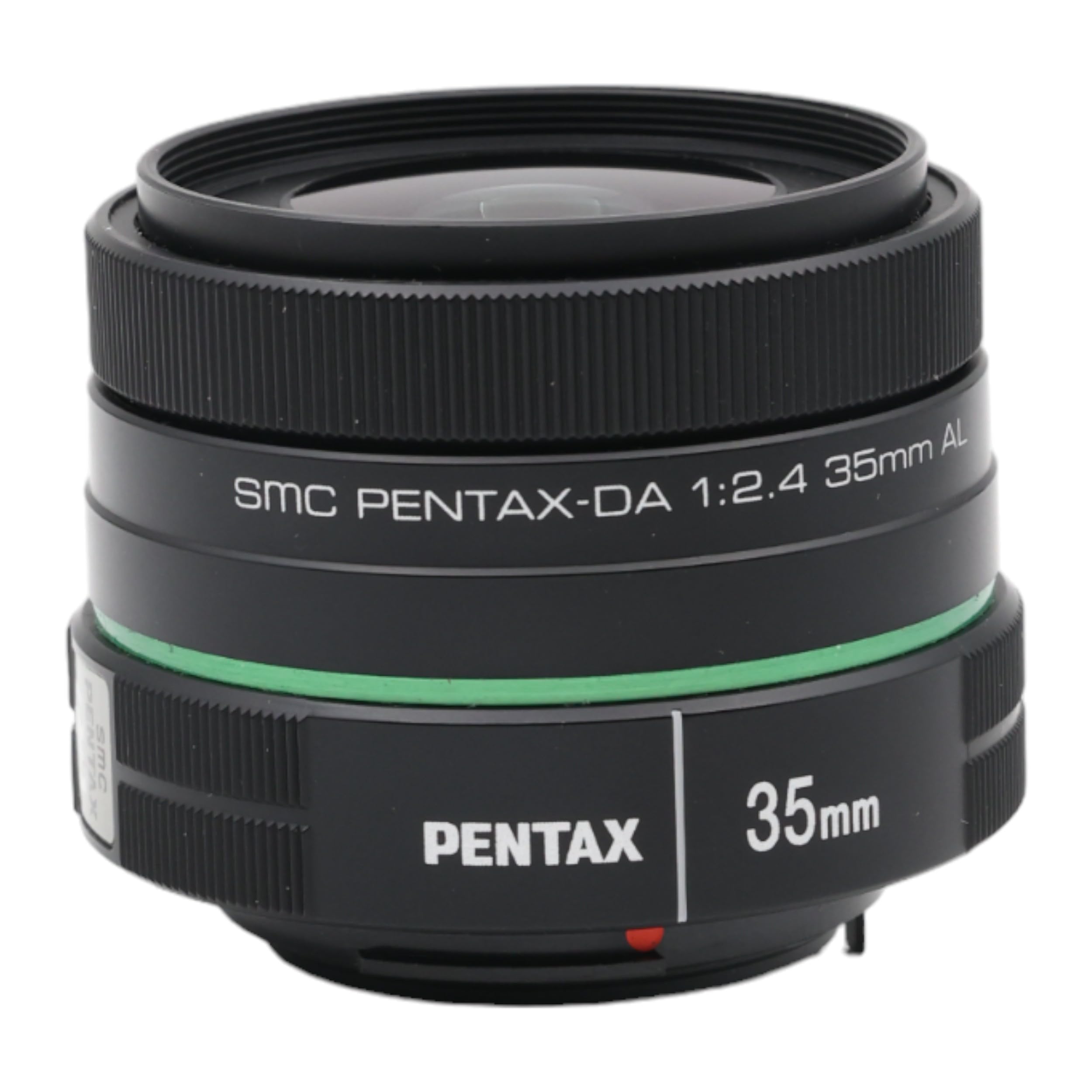 Pentax SMC PENTAL-Da 35mmF2.4AL Lente estándar Longitud focal 53,5 mm (equivalente a formato de 35 mm) Alto rendimiento de delineación F2.4 Alto brillo Diseño compacto y liviano Lente asférica Recubrimiento súper protector, negro (21987)