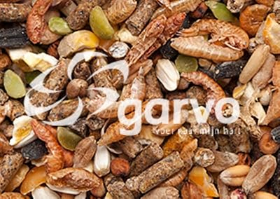 Garvo 1055 Alfamix Chicken Feed 12.5kg Complete Food with Shrimp & Vegetables