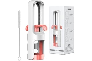 TGTFRIDAY Grape Cutter For Kids Toddlers,Seedless Grape Baby Cherry Tomatoes Strawberry Slicer Pitted Olives Into 4 Pieces for Vegetable Fruit Salad (PINK)