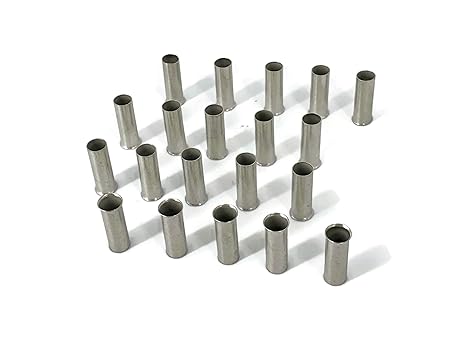 eXODA 20x Aderendhülse 10mm² 15mm für Batteriekabel