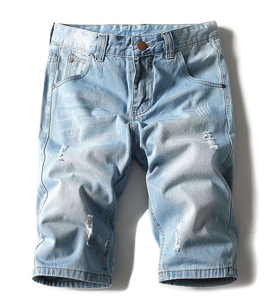 ripped cargo shorts