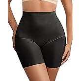 QOU Butt Lifting Shaping Shorts for Women - High Waist Seamless Panties,Tummy Control Slip Shorts to Wear Under Dresses