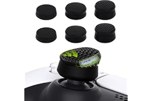 PlayVital 3 Height Armor Thumbs Cushion Caps Thumb Grips for ps5, for ps4, Thumbstick Grip for Xbox Core Wireless Controller,