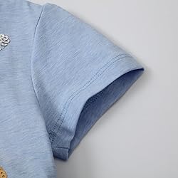 Hongshilian Toddler Girls Cotton Casual Dress
